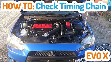 HOW TO: Check EVO X Timing Chain