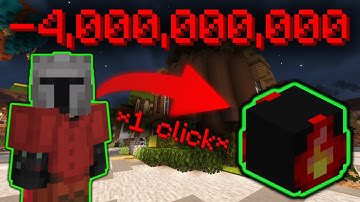 I LOST 4,000,000,000 COINS WITH 1 CLICK... | Hypixel Skyblock