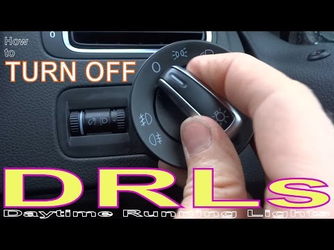 How to Turn OFF Daytime Running Lights! VW Polo DRL Headlights!