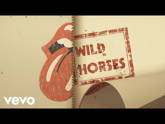 The Rolling Stones - Wild Horses (Acoustic / Lyric Video) class=