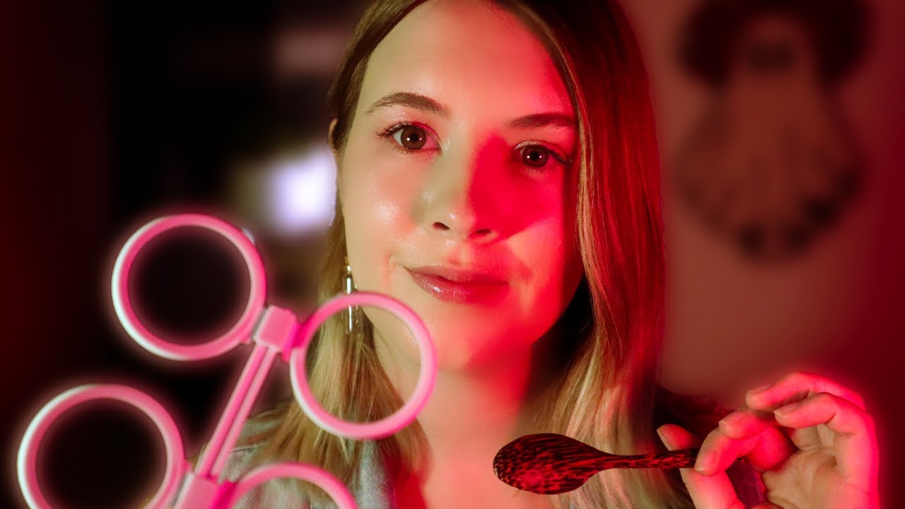 ASMR Время сосредоточиться! Следуйте моим инструкциям для сна (свет, инструкции, тихий голос)