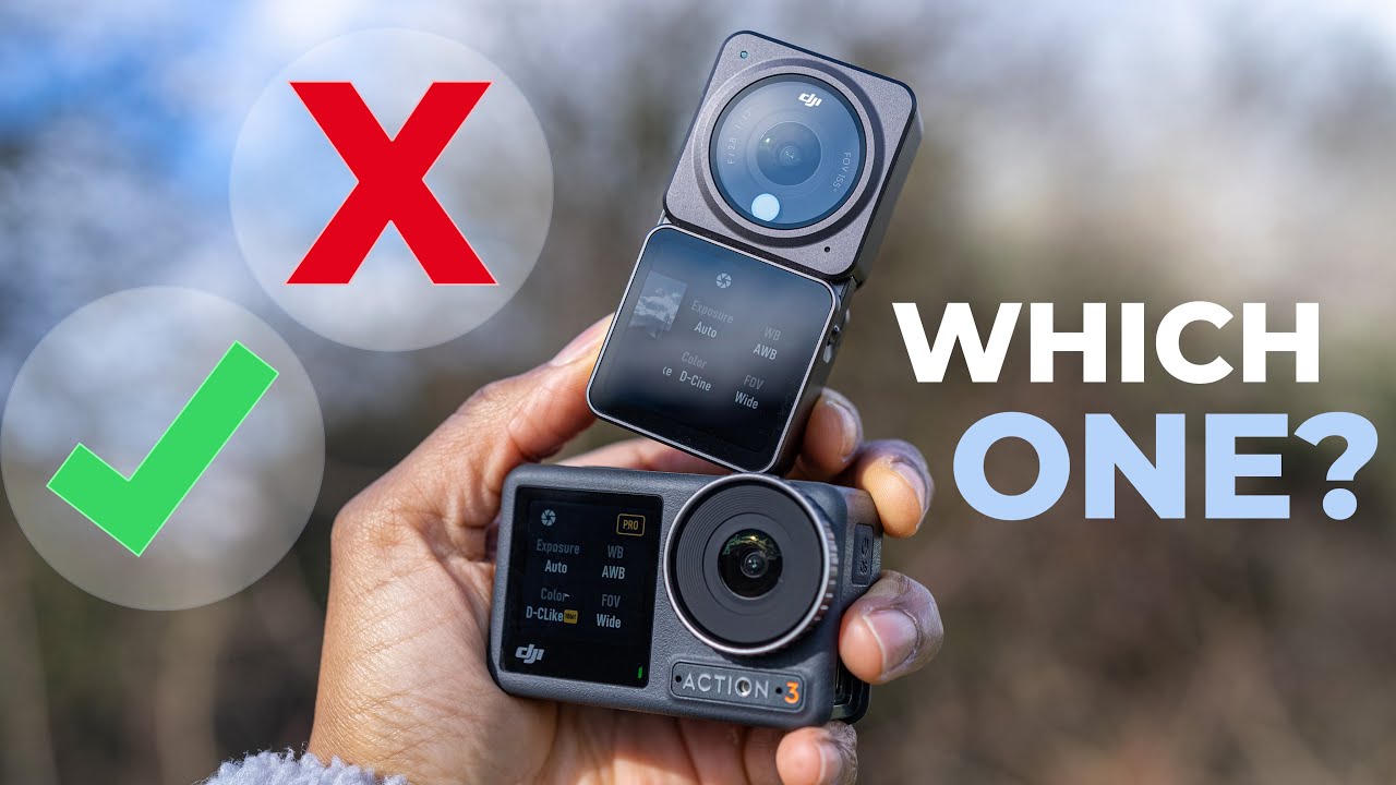 Which One Would You Pick? DJI Osmo Action 3 vs Action 2 