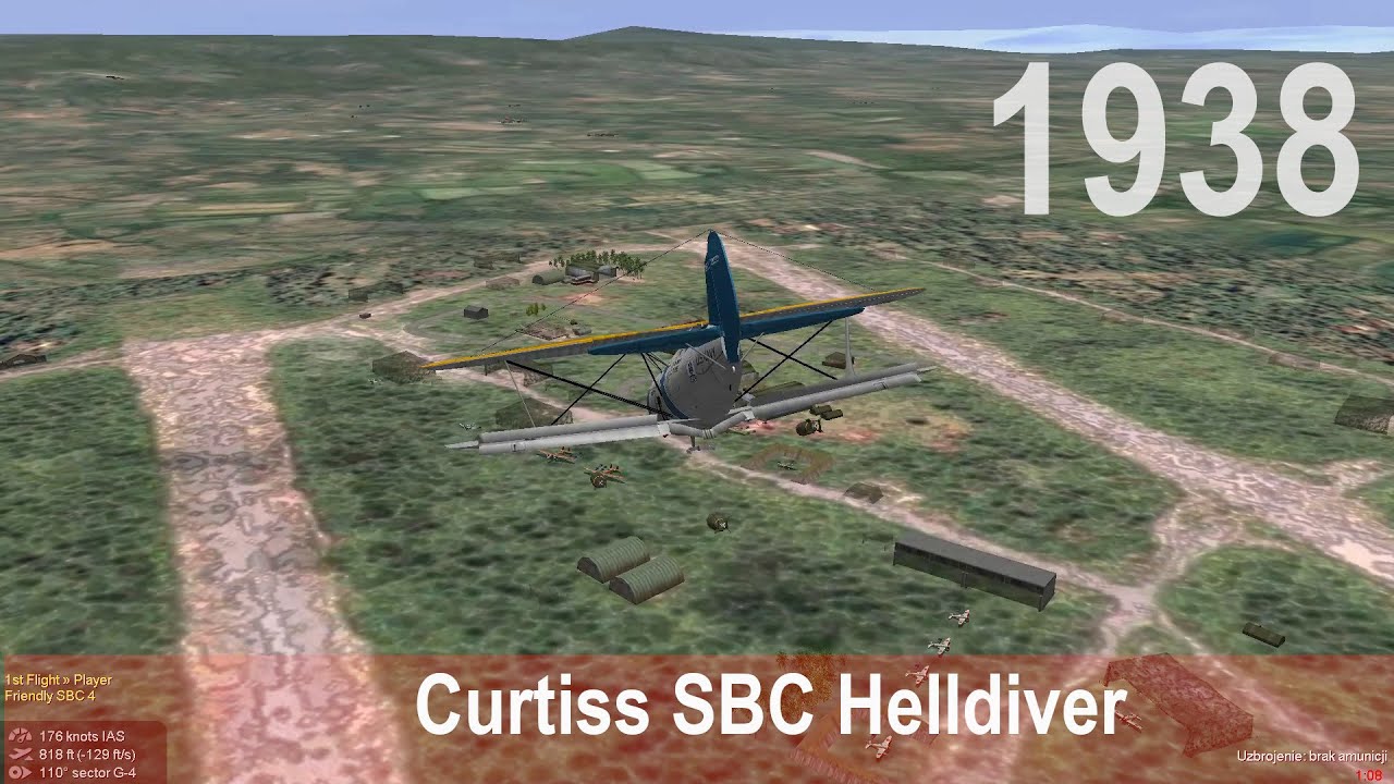 Curtiss SBC Helldiver 