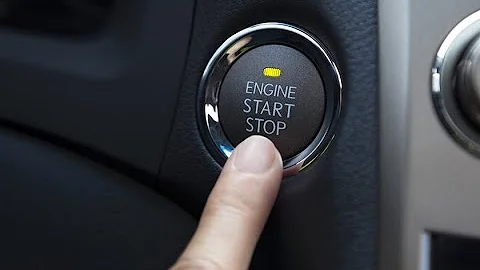 ¿Cómo arrancar un carro de botón sin llave?