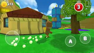 (3d platfrom) super bear adventure gameplay