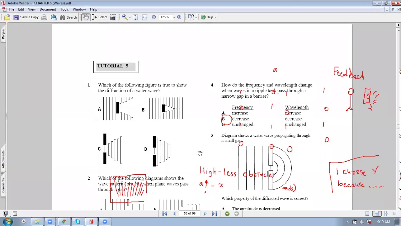SPM Physics Waves Diffraction Module s Tutorial Discussion YouTube Spm physics waves diffraction module s tutorial discussion youtube