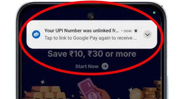 Your UPI Number Was Unlinked From Google Pay Notification Problem Solve
