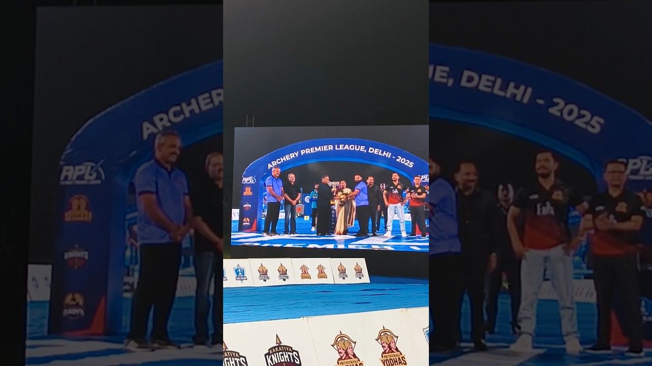 final ceremony after the match 