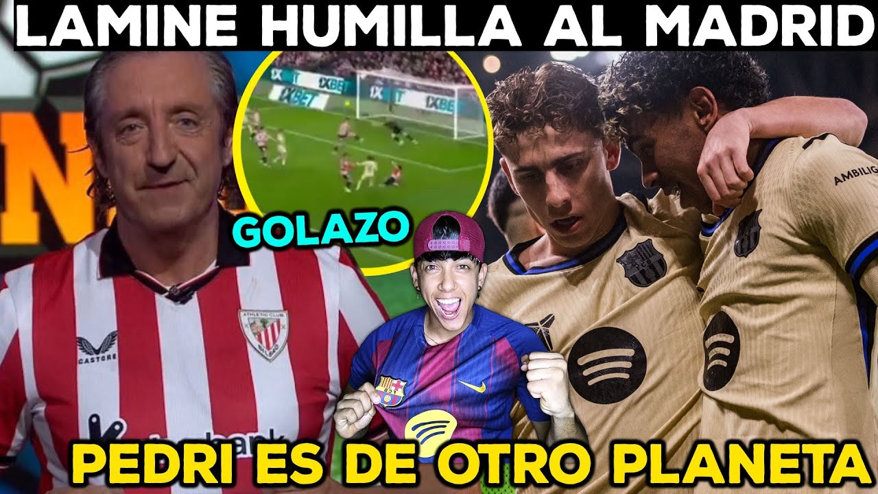 LAMINE DESTROZA a todo el MADRIDISMO con un GOLAZO al ATHLETIC‼️💥 El BARÇA a +4 del MADRID🚨