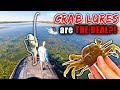 Trophy Bass LOVE......Crab Lures??? (Deadly Effective for Pressured Fish!)