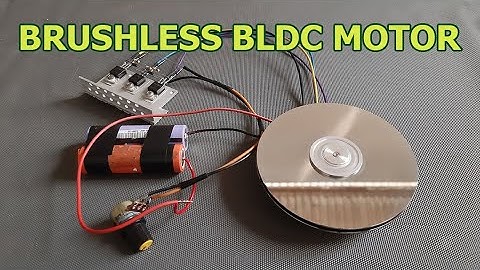 How to Run HDD Motor || DIY Brushless Motor Driver 5V - 9V
