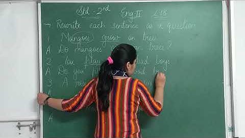 NCERT | CLASS II | English II | Lesson 18 | Questions With Do or Does