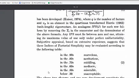 Kaiser-Meyer-Olkin (KMO) Test - How to Interpret Properly