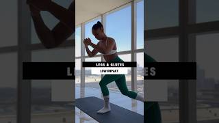 NO JUMPING! GLUTES &amp; LEGS WORKOUT 😁🍑