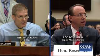 Word for Word: House Republicans Confront Deputy AG Rosenstein On Document Dispute (C-SPAN)