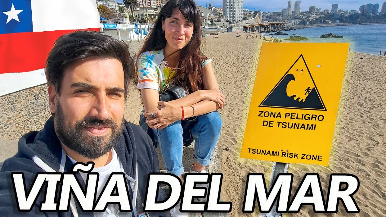 Primera vez en VIÑA DEL MAR 😲🇨🇱 JAMÁS IMAGINÁMOS ESTO | VUELTALMUN