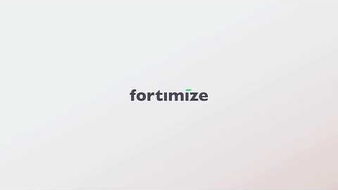 Fortimize Data Cloud Quick Start for Financial Services [PROCESS DEMO]