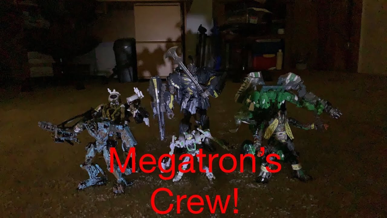 Transformers The Last Knight| Megatron’s Crew Scene| Stop Motion. - YouTube