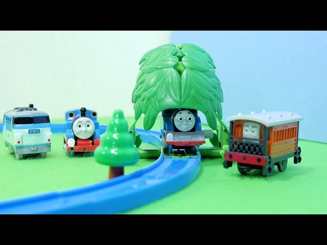 THOMAS PLARAIL]トーマスカプセルプラレール ヒロと森の