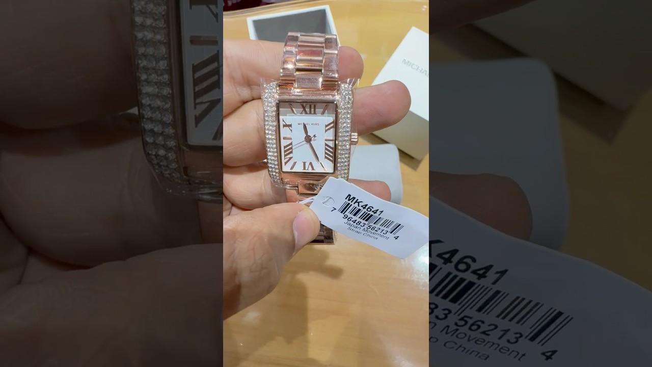 Unboxing New mk4641 michael kors women’s watch 