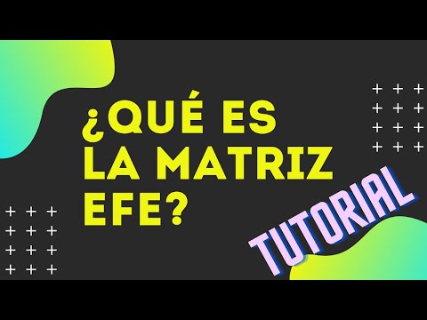 Video: ¿Cuáles son los cinco pasos necesarios para desarrollar una Matriz EFE?