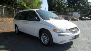 1999 Chrysler Town and Country Limited All Wheel Drive Start Up, Engine, and In Depth Tour