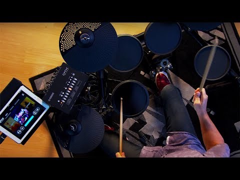 yamaha-dtx452k-electronic-drum-set---demo-with-michael-jones