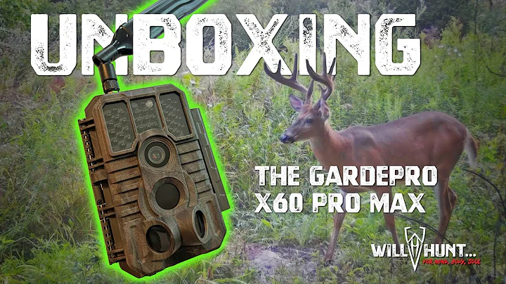 GARDEPRO X60 Pro Max LIVE! Trail Camera Review Pt: 1 UNBOXING, First Impressions & plans for Testing