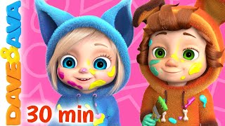 Jack and Jill and More Nursery Rhymes | Happy Birthday Song | Baby Songs by Dave and Ava
