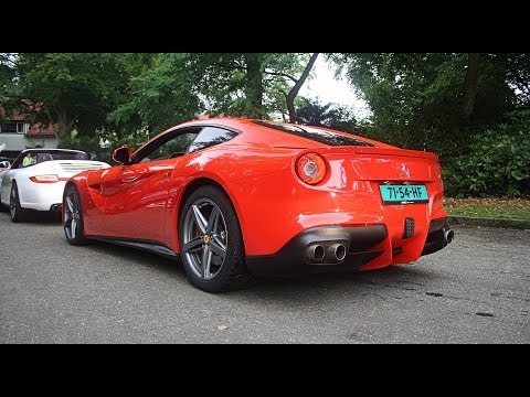 Ferrari F12 Berlinetta LOUD V12 Sounds! Start Up, Revs & Accelerations! (1080p HD)