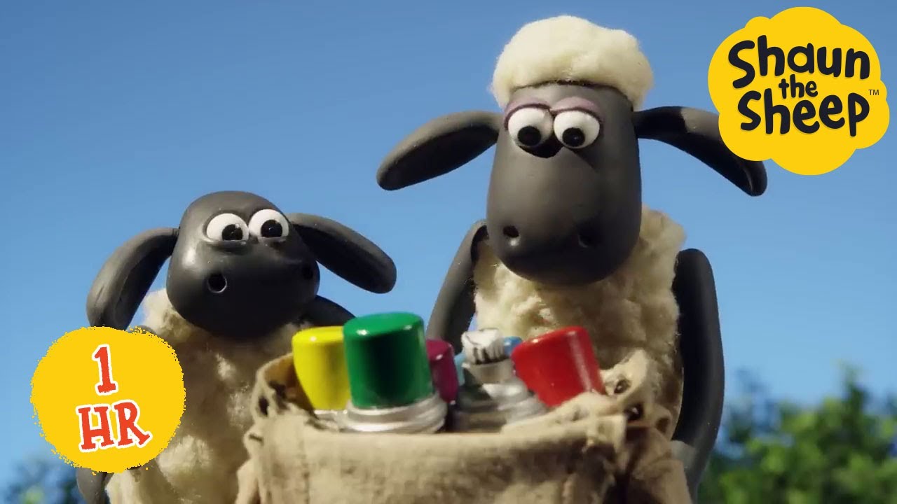 Shaun the Sheep FUN 😂 1 HOUR | Shaun the Sheep & Friends | Cartoons for Kids