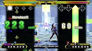 【DDR A3】SABER WING satellite silhouette remix(BASIC)