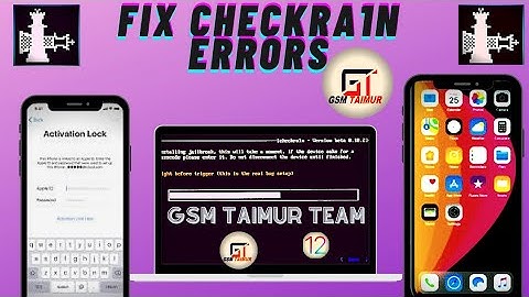 [Windows]Fix checkra1n jailbreak ✅ icloud bypass ios 12.4.X✅13.X✅14.X fix drain battery Basbend✅100%