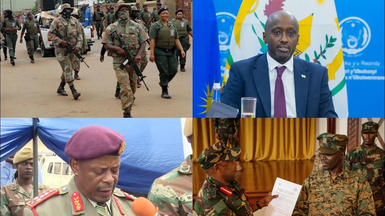 U RWANDA RWAMAZE KWEMERERA ABASIRIKARE BA SADC KO BAGIYE GUCA MU RWANDA ...