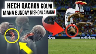 FUTBOLDAGI AYANCHLI VOQEALAR YOHUD GOLNI NISHONLAYMAN DEB OG'IR JAROHAT OLGAN FUTBOLCHILAR HAQIDA