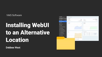 Installing WebUI to an Alternative Location