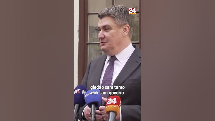 Milanović: 'Zabranimo ruska imena, djeca trebaju imati hrvatska, kao što je Zoran'