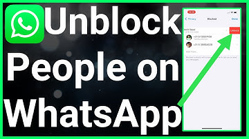 Hoe je iemand op WhatsApp kunt deblokkeren