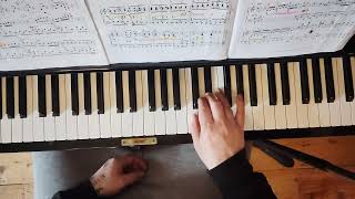 Practicing Clementi Sonatina in C from the RIAM 2024 syllabus. Right hand only.