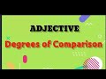 Uses of the degrees of  adjectives