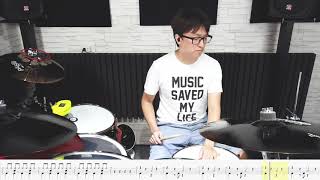 Alan Walker - The Spectre Drum Cover By 小豪 ｜動態鼓譜