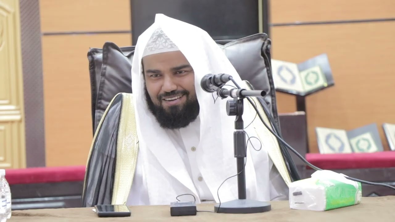 محاضرة بعنوان (ان زلزلة الساعة) للشيخ الحسن غمضان جلي