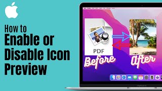 How to Enable or Disable Icon Preview (File Thumbnail) on Mac screenshot 3