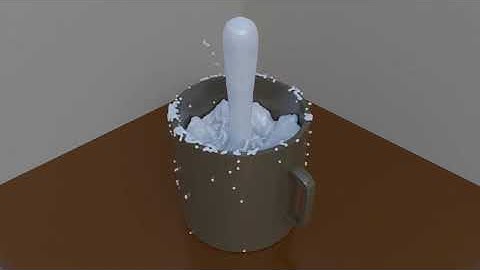 Blender 2.9 Tutorial : Easy Way to Animate Water in a Cup