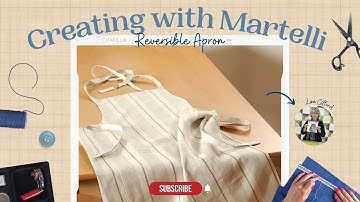 Creating With Martelli: Apron Reversible Template Set Small
