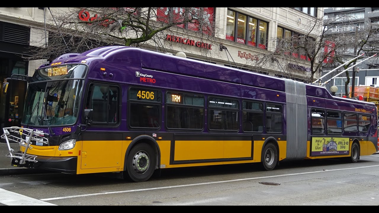 MUCH SMOOTHER!!! King County Metro 2016 New Flyer Xcelsior XT60 4506 on ...