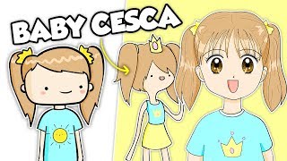 Baby Cesca In Tutti Gli Stili Del Mondo Steven Universe, Adventure Time, Gravity Falls, Anime