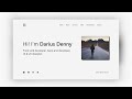Figma Speed Art - Personal Portfolio Landing Page