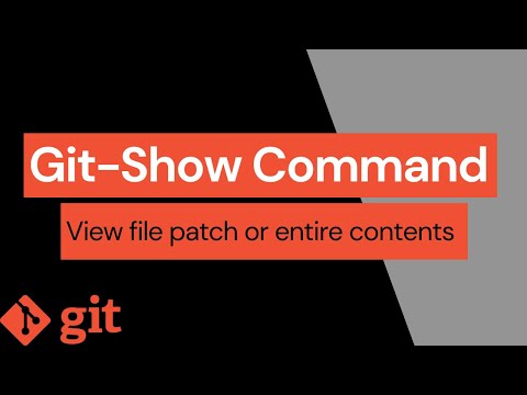 View Entire File with Git-Show Command