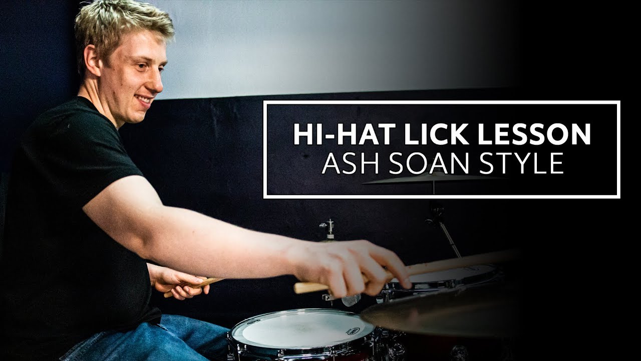 Hi Hat Groove Lick Lesson - Free Drum Lesson by Dave Major